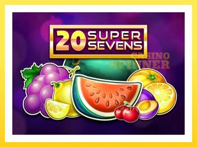 20 Super Sevens online gaming machine