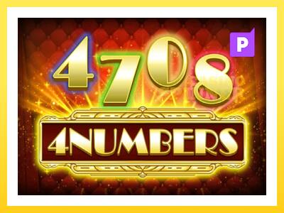 4 Numbers online gaming machine