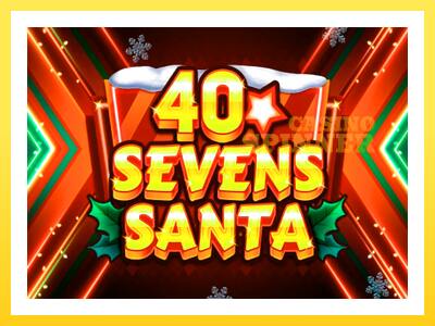 40 Sevens Santa online gaming machine