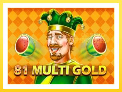 81 Multi Gold online gaming machine