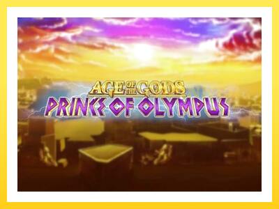 Age of the Gods Prince of Olympus online gaming machine