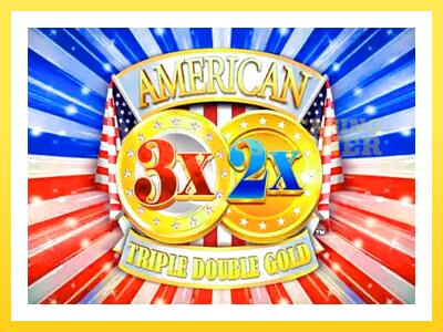 American Triple Double Gold online gaming machine