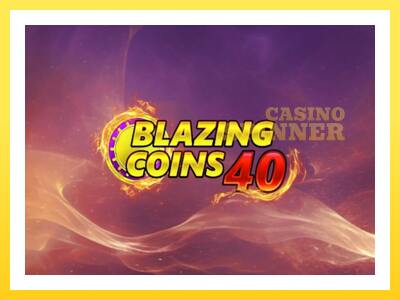 Blazing Coins 40 online gaming machine