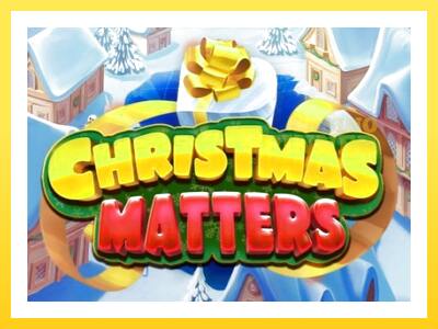 Christmas Matters online gaming machine