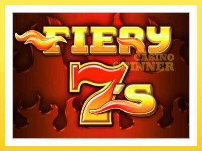 Fiery 7s online gaming machine