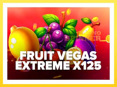 Fruit Vegas Extreme x125 online gaming machine