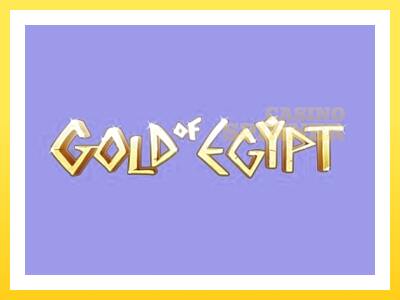 Gold of Egypt online gaming machine