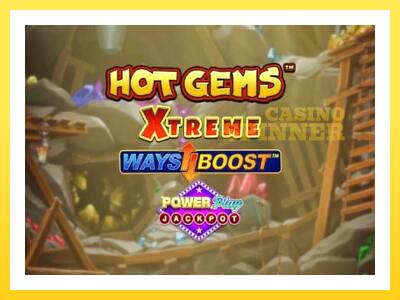 Hot Gems Xtreme PowerPlay Jackpot online gaming machine