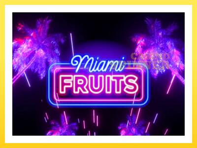 Miami Fruits online gaming machine