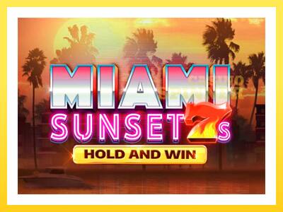 Miami Sunset 7s Hold and Win online gaming machine