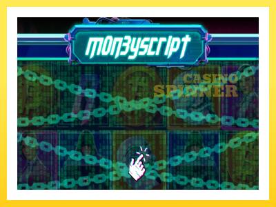 MoneyScript online gaming machine