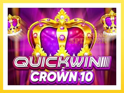 Quick Win Crown 10 online gaming machine