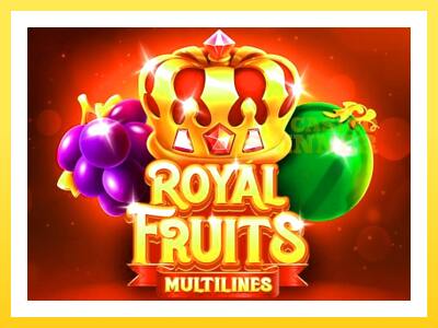 Royal Fruits Multilines online gaming machine