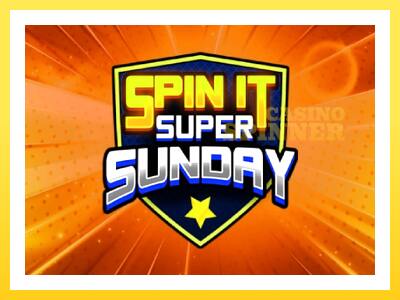 Spin It Super Sunday online gaming machine