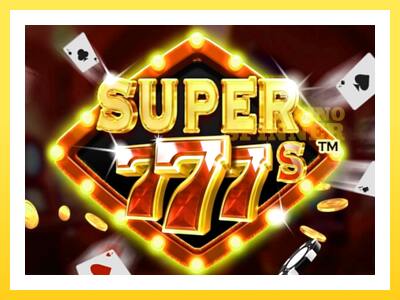 Super 777s online gaming machine