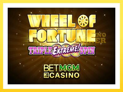 Wheel of Fortune Triple Extreme Spin BetMGM online gaming machine